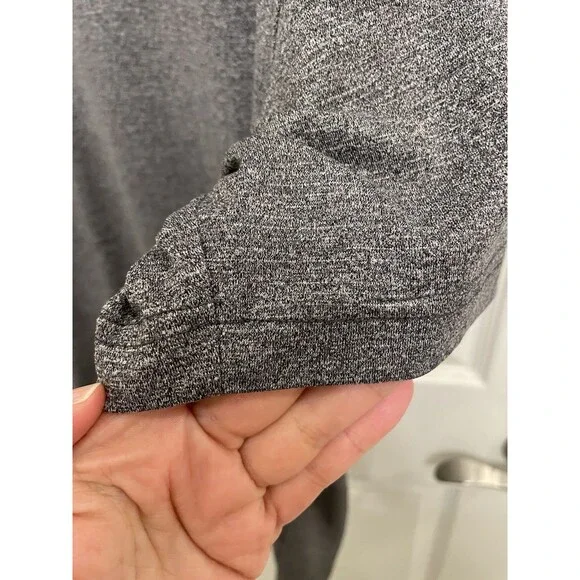 Rhoback Shirt Mens Large Gray Golf Performance Crew Neck Stretch Athletic Tee - Picture 6 of 6